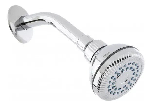 REGADERA C/BRAZO Y CHAPETON DE HIERRO DICA 4507BV