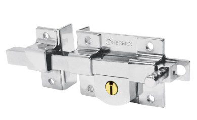 CERRADURA DE BARRA HERMEX CROMO IZQUIERD (43518) CB-45I 800-IL