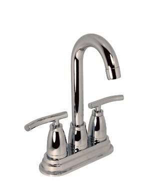 MEZCLADORA LAVABO PICO T/BAR C/CERAM.90 A/CROM. M/TUBULAR RUGO 24BT